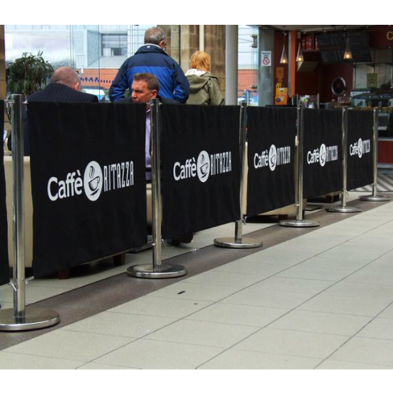 Cafe Queue Barriers