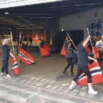 uk flags and bunting