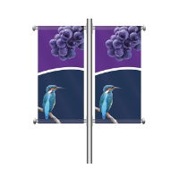 custom lamp post banners