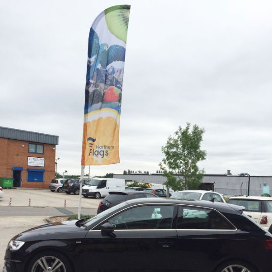 forecourt feather flags