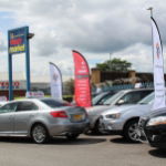 showroom promotional flags