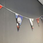 Triangle custom printed bunting