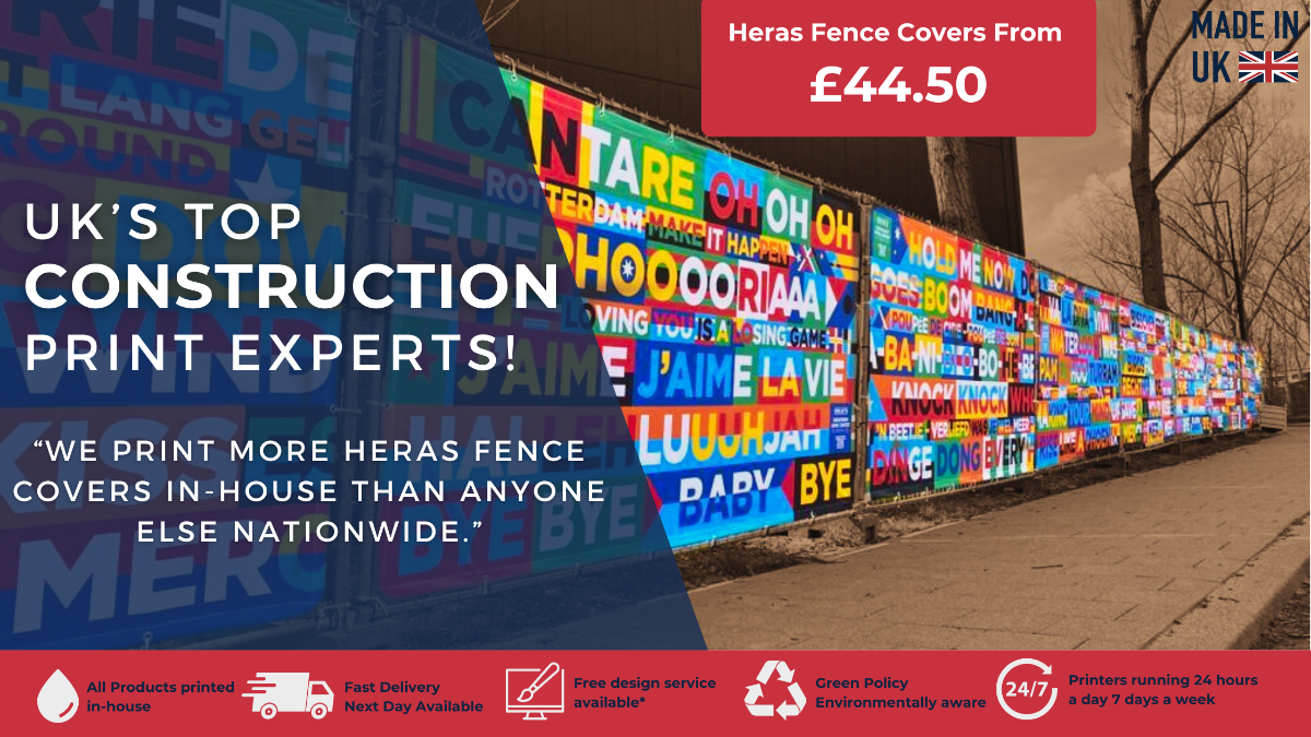 Heras Fence Cover