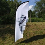 Custom Cut Feather Flags