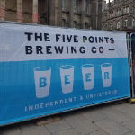 The Five Points Brewery Heras Fence Scrim