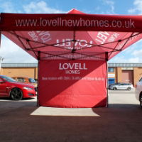 branded event shelter