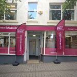 Sheffield Hallam Feather Flags 