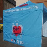 Charity event tents