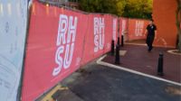 Knitted Heras® Fence Covers  Construction Site Printed Heras® Fence Covers (3)