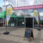 Careers Fair Teardrop Flags