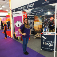 double sided backpack flags