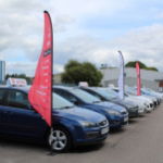 Chester Car Supermarket Feather Flags 