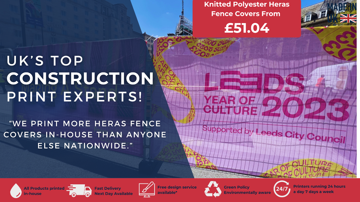 Heras Fencing Banners
