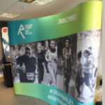 Curved Media Wall for Exhibitions