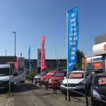 Forecourt Feather Flags